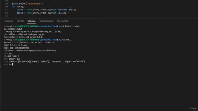 Aprende Flask desde cero y desarrolla Aplicaciones Reales – Screenshot 4