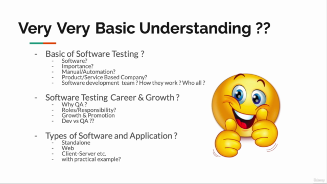 Software Manual Testing - Complete course beginner to expert – Screenshot 2