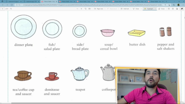 Inglés esencial para trabajadores de restaurantes Camareros – Screenshot 1