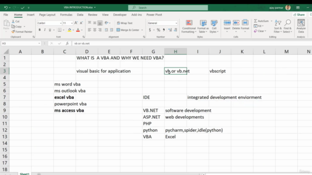 Excel VBA Basic to Advance Part1 (20 hours) – Screenshot 4