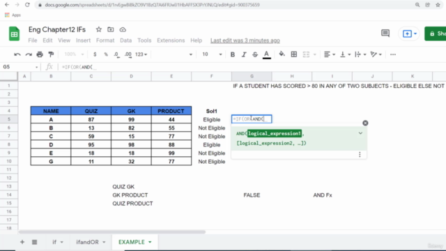 Google Sheets-Basic to Super Advance with Practical's(15hrs) – Screenshot 4