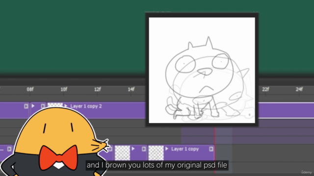 Cartoon animation sticker by photoshop with zero art-basic – Screenshot 4