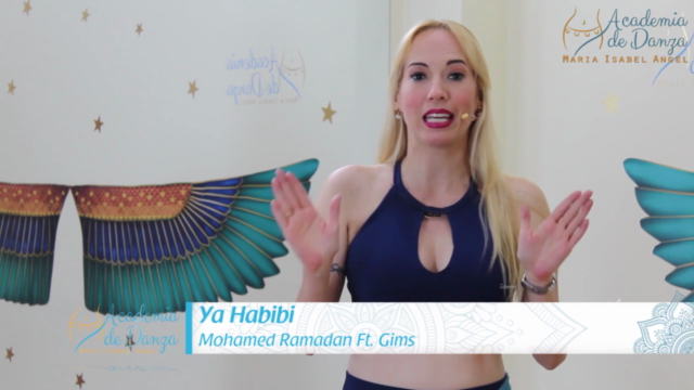 Danza Árabe Bellydance con la canción Ya habibi (mahraganat) - Screenshot_01