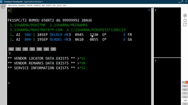 Galileo Air Ticketing & Fares Course – Screenshot 1