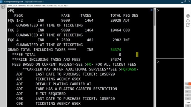 Galileo Air Ticketing & Fares Course – Screenshot 3