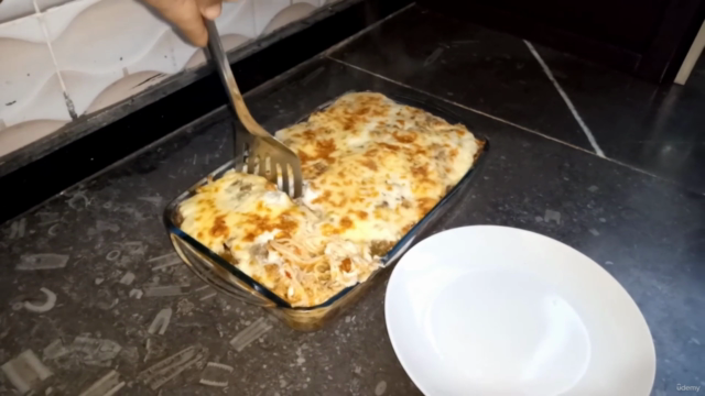 Pasta or Spaghetti Gratin – Screenshot 4