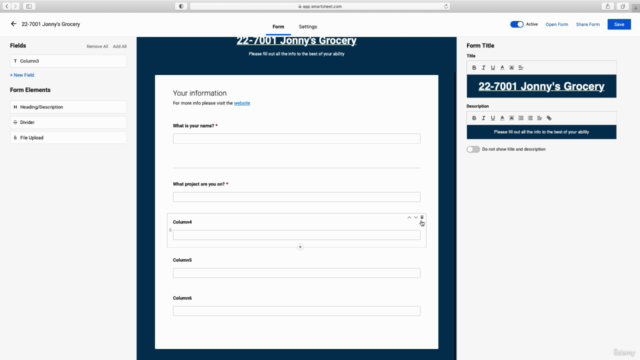 Workflow My Workload – Screenshot 1
