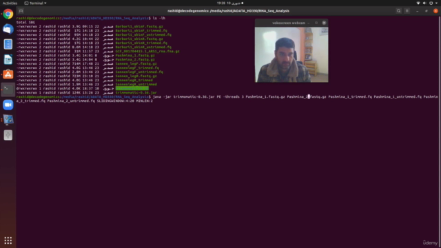 Whole-Transcriptome RNA-Seq Data Analysis using Linux – Screenshot 4