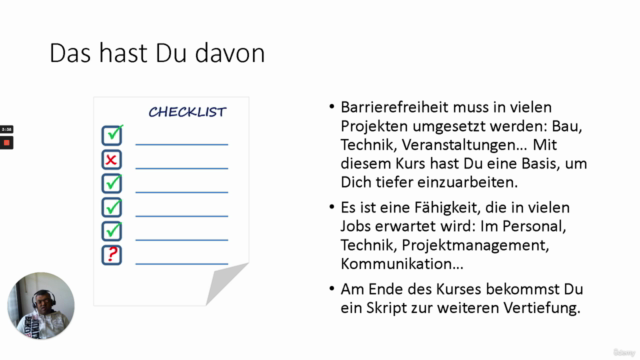 Einführung in die Barrierefreiheit – Screenshot 4