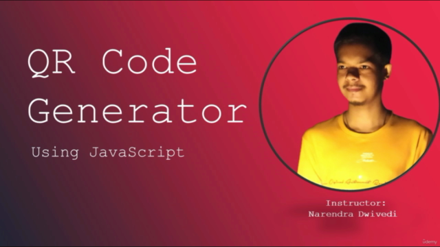 QR Code Generator Using JavaScript - Screenshot_01