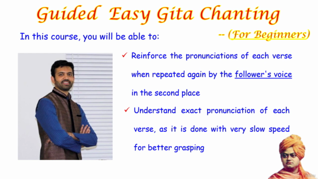 Guided Easy Gita Chanting for Beginners – Screenshot 3