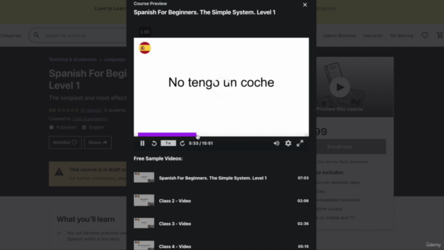 무료 스페인어 수업! - Screenshot_02