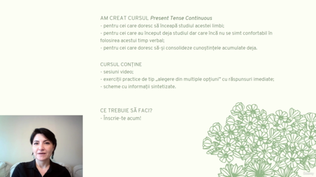Present Tense Continuous - incepatori – Screenshot 3
