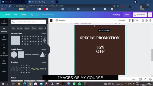 Getting Started With Canva - Graphics, Functions and More – Screenshot 3