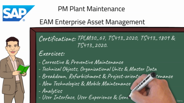 SAP Enterprise Asset Mangement (EAM/PM) : become Certified ! – Screenshot 4