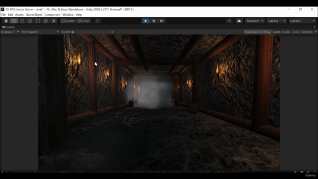 Make a horror  Design game in Unity - Screenshot_04
