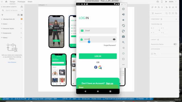 Flutter Course E-commerce Full App Getx & Firebase Mvc – Screenshot 1