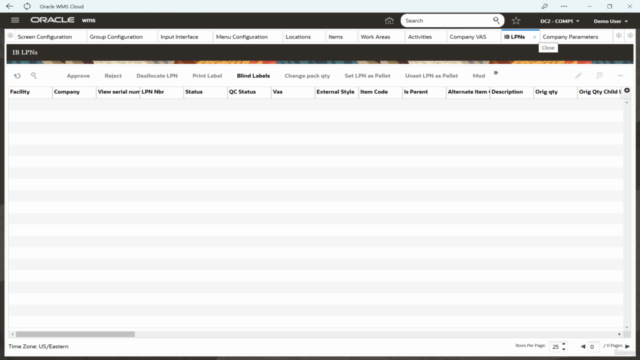 Oracle WMS Cloud Advance Course – Screenshot 2