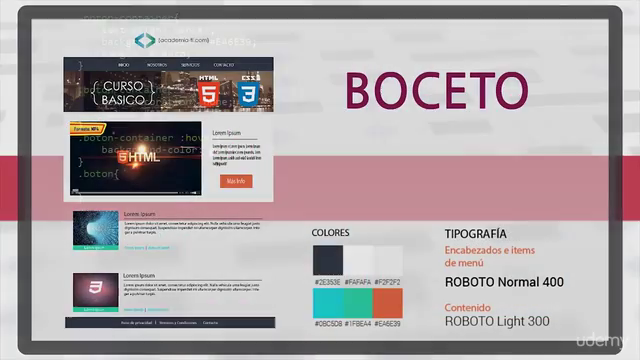 Realiza Tu Primer Pagina Web, (HMTL5, CSS & Responsive) – Screenshot 4