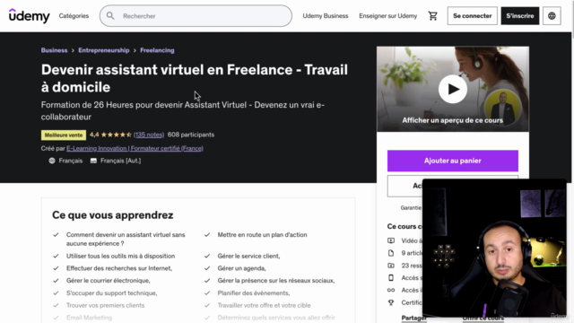 Devenir assistant virtuel en Freelance - Travail à domicile - Screenshot_01