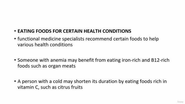 Nutrition Course: The Complete Nutrition Course – Screenshot 2