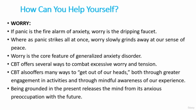 CBT: Cognitive Behavioral Therapy For Anxiety And Depression – Screenshot 4