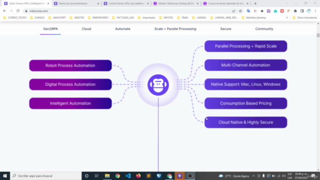 Master: Robocorp RPA Testing QA Básico-Avanzado (Español) – Screenshot 1