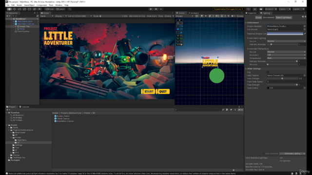 Little Adventurer: Learn to make a 3D action game with Unity – Screenshot 4