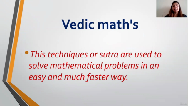 Vedic Maths course: Beginners, Intermediate to Advance Level – Screenshot 1