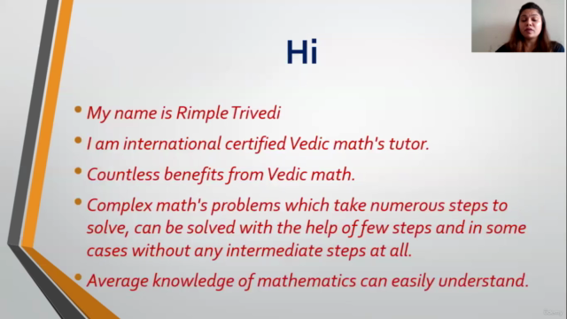 Vedic Maths course: Beginners, Intermediate to Advance Level – Screenshot 2