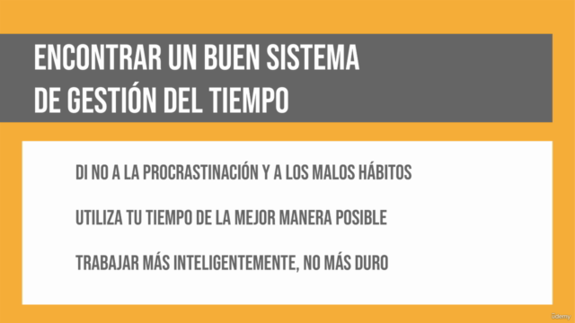 Gestión Del Tiempo: Productividad y Planificación Objetivos – Screenshot 1