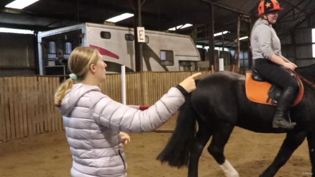 How to Get a Steady & Stable Leg | Horse Riding Position – Screenshot 4