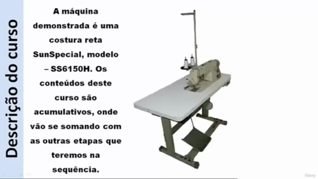 Curso de manutenção de máquina de costura - 1ª Etapa – Screenshot 3