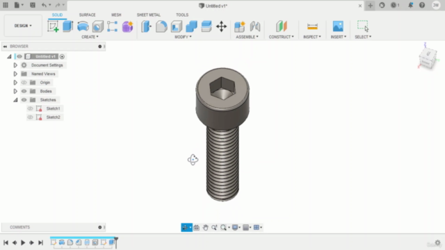 Fusion 360 | Projets de conception CAO - Partie 1 – Screenshot 3