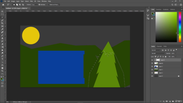 Learn 2D Game Backgrounds Graphic Design For Beginners – Screenshot 2