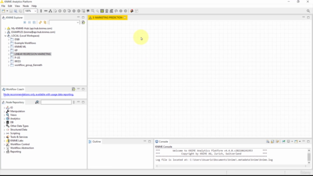 Machine Learning with Knime for Managers without programming - Screenshot_01
