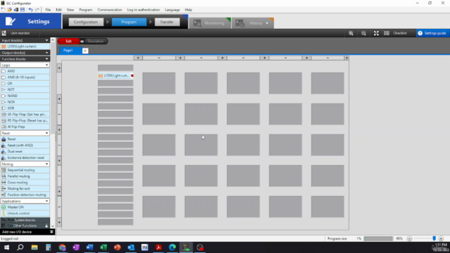 MCEP 2720 Machine Safety with Keyence GC Safety Controller – Screenshot 3