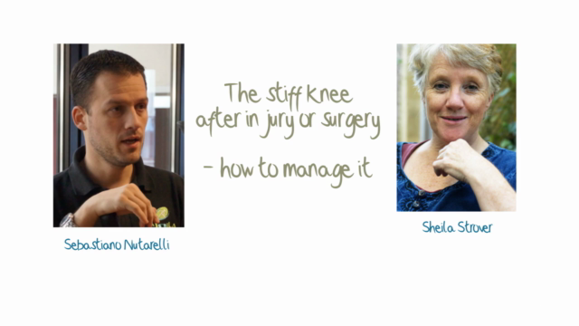 The stiff knee after injury or surgery - how to manage it – Screenshot 1