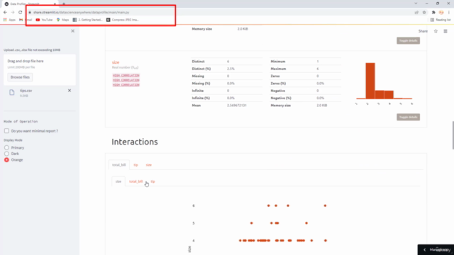 Learn & Deploy Data Science Web Apps with Streamlit – Screenshot 4