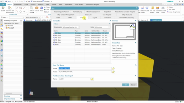 Siemens NX CAD Essential Training – Screenshot 3
