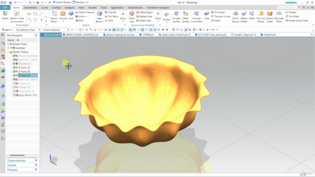 Siemens NX CAD Essential Training – Screenshot 4