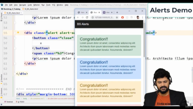 Complete Bootstrap with 5 Real time Projects - Live coding – Screenshot 2
