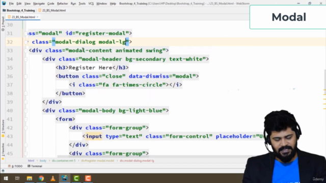 Complete Bootstrap with 5 Real time Projects - Live coding – Screenshot 4