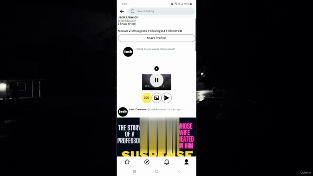 Build Social Media App Like Twitter & Instagram (PWA) – Screenshot 2