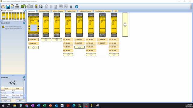MCEP 2730 Machine Safety with Banner XS26 Safety Controller – Screenshot 1