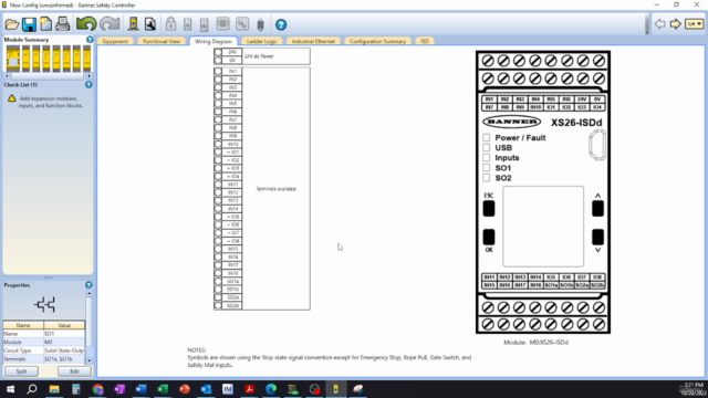 MCEP 2730 Machine Safety with Banner XS26 Safety Controller – Screenshot 3