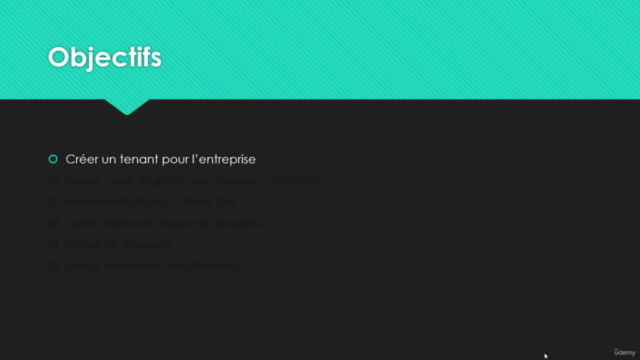 Les bases de l'administration Office 365 – Screenshot 1