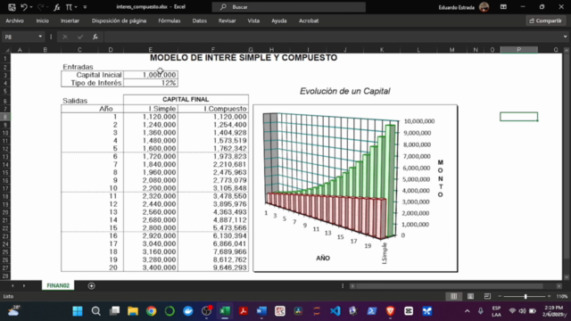 Matemáticas Financieras con Word, Excel y DeepSeek – Screenshot 3