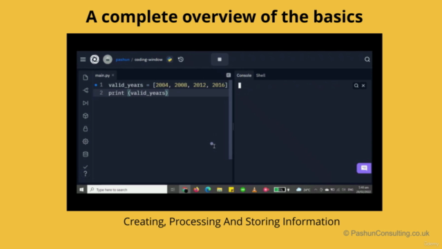 Python Programming Beginner Tutorial+Replit Python Bootcamp - Screenshot_03