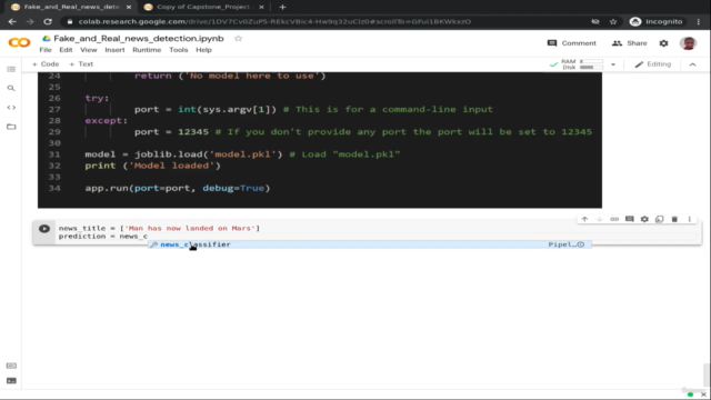 Developing Data Science Projects With Google Colab – Screenshot 3